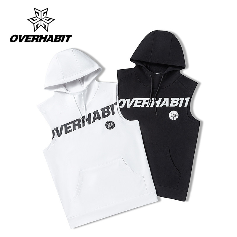 JG Summer necropolis Army Cotong Cotong Lianhood Vest Drawing Rope Treetop Sports Jersey Sleeveless Hat Basketball Training Necropolis