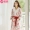Đồ ngủ nhung san hô của phụ nữ mùa thu và mùa đông dài tay ngọt ngào áo choàng dày flannel phiên bản mới dễ thương của Hàn Quốc của dịch vụ nhà ấm áp - Night Robe