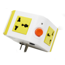 Feilu rder power converter single-layer combinable socket plug-in engineering plastic RD-611