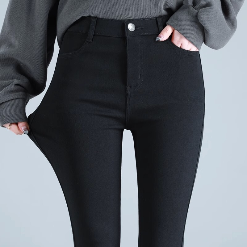 Petite Versatile Leggings for Women, Spring and Summer, High Elasticity, Slim Fit, Magic Pants, Small Black Pants