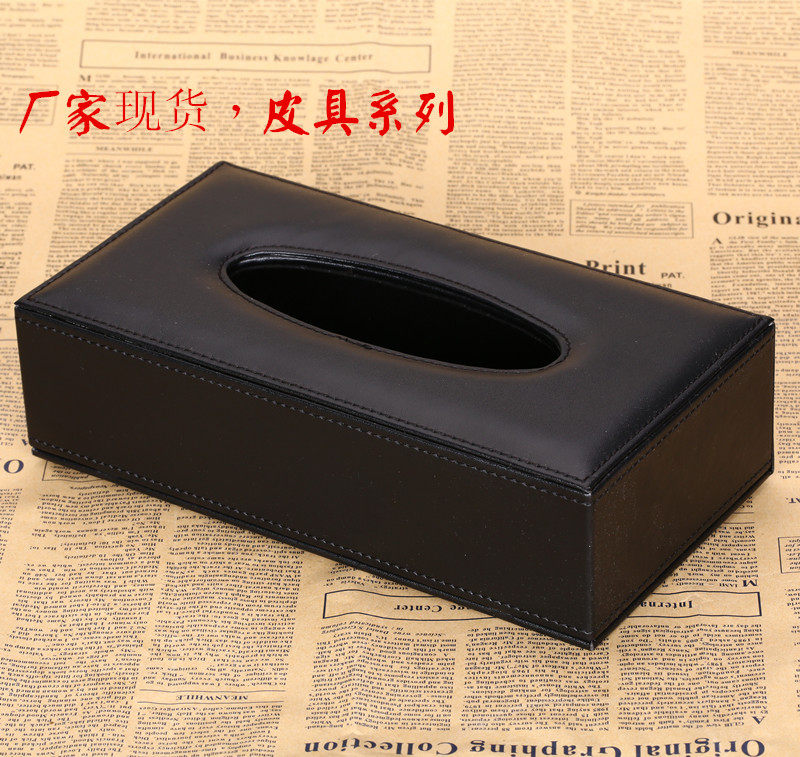 High-end tissue box European napkin toilet box style creative extraction toilet box star hotels