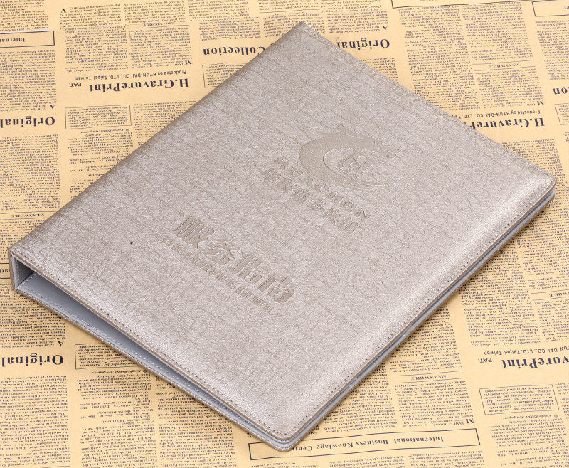 Service Guide This Order Menu folder Business Hotel Notes Collect this A4 room custom recipe folder