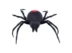 ZURU Spider Toy Simulation Electric Horror Black Whole Man Spagger Black Widow Spider Electric Plush Crawl - Khác