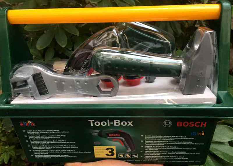 German Klein portable toolbox children play house wine simulation engineer toy boy puzzle repair set