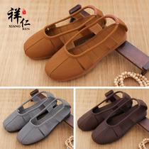 Xiangren monk shoes Luohan shoes summer men and womens tendon sole shoes monks monks and nun shoes sandals wear-resistant and non-slip