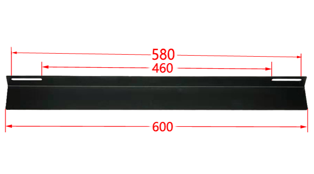 Cabinet angle iron L type bracket server L type bracket 600MM angle iron server rail