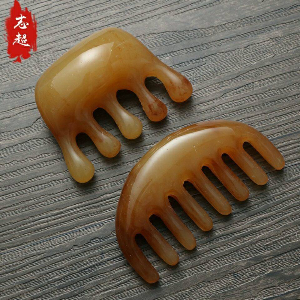 Head therapy scraping board head meridian massage tool artifact comb dial tendon comb five-tooth scraping dial stick instrument claw