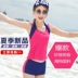 Áo tắm Hàn Quốc Split Sports Klein Áo tắm Nữ Hot Springs nam học sinh trung học cơ sở Hàn Quốc 	bộ áo tắm 2 mảnh Bộ đồ bơi hai mảnh