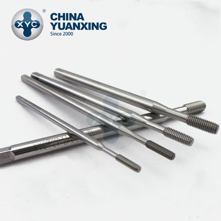 XYC extended extrusion screw tapping m2m3m4m5m6m8*80 100 titanium plated chipless screw tapping white air-avoiding screw tapping