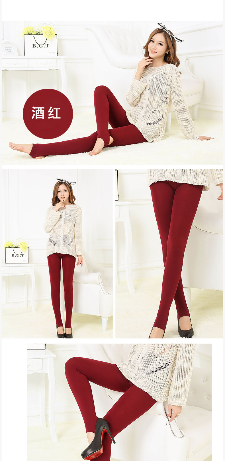 Quần legging mùa thu tuyệt vời của Tingmei Phần mỏng của phụ nữ mặc eo cao là phiên bản Hàn Quốc mỏng cộng với màu xám nhung ấm áp mặc bó sát quần giữ nhiệt nam trung niên đẹp