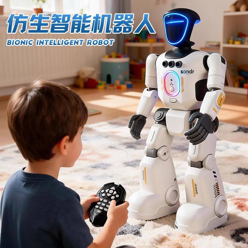 New Smart Remote Control Robot Programming Ai Interactive Multi-Functional Educational Toy Technology Gift for Boys and Girls New Year's Gift