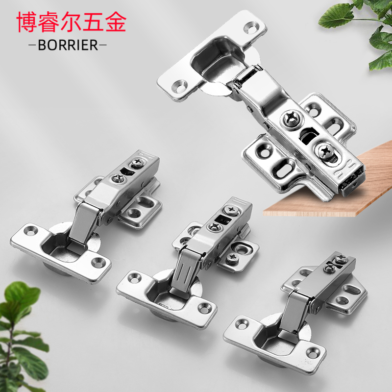 Clothes overall cabinet door special size hinge 175 90 45 135 degree short arm hinge damping silent hydraulic buffer