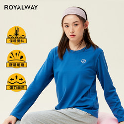 Royalway Mito ພາກຮຽນ spring stretch knitted ກິລາກາງແຈ້ງການເດີນທາງພາຍໃນວ່າງຂອງແມ່ຍິງ sweatshirt ເສື້ອທີເຊີດຮອບຄໍ