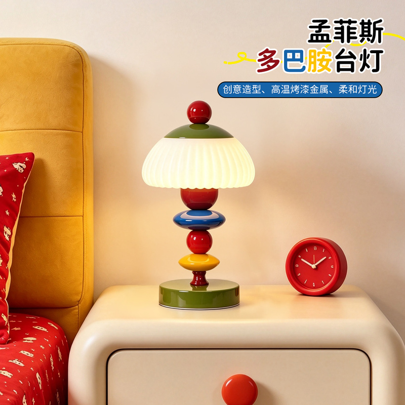 Dopamine Cute Rechargeable Table Lamp Children's Bedroom Bedside Table Lamp Birthday Housewarming Practical Gift Atmosphere Night Light Dopamine Cute Rechargeable Table Lamp Children's Bedroom Bedside Table Lamp Birthday Housewarming Practical Gift Atmosphere Night Light