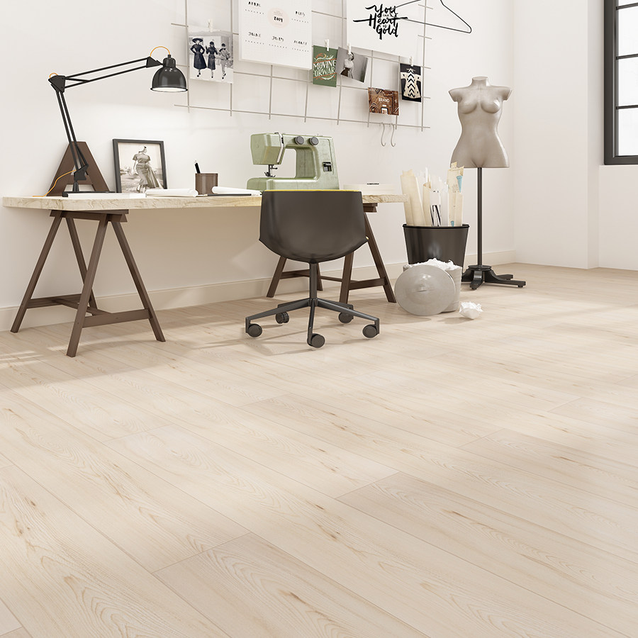 Large sub-base material home reinforced composite wood floor 12mm Living room Bedroom floor Warm abrasion resistant German IP wood grain paper