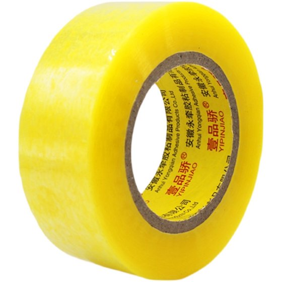 Transparent tape sealing packing tape express sealing glue logistics sealing glue large roll thickened high viscose