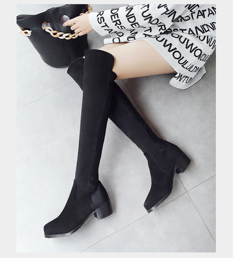 Bottes mi-saison femme en TPR - Ref 3250641 Image 8