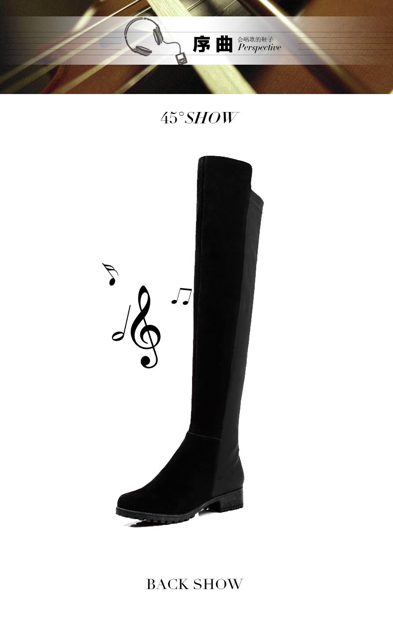 Bottes mi-saison femme en TPR - Ref 3250641 Image 31
