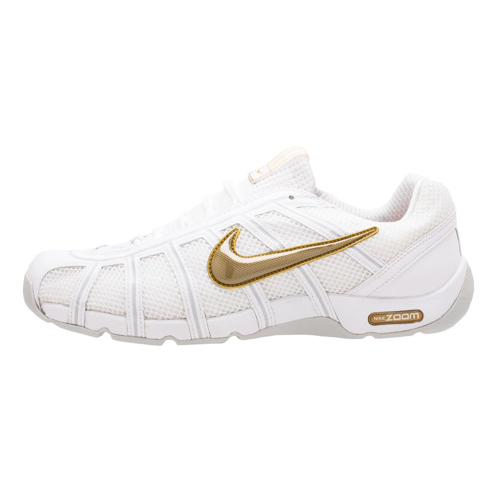 NIKE the latest gold white fencing shoes NIKE AIR ZOOM series Spot National Shunfeng