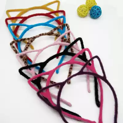 Cute non-luminous cat ear hair hoop Japan and South Korea sweet hair accessories hair hoop micro-business push small gift attractions hot sale