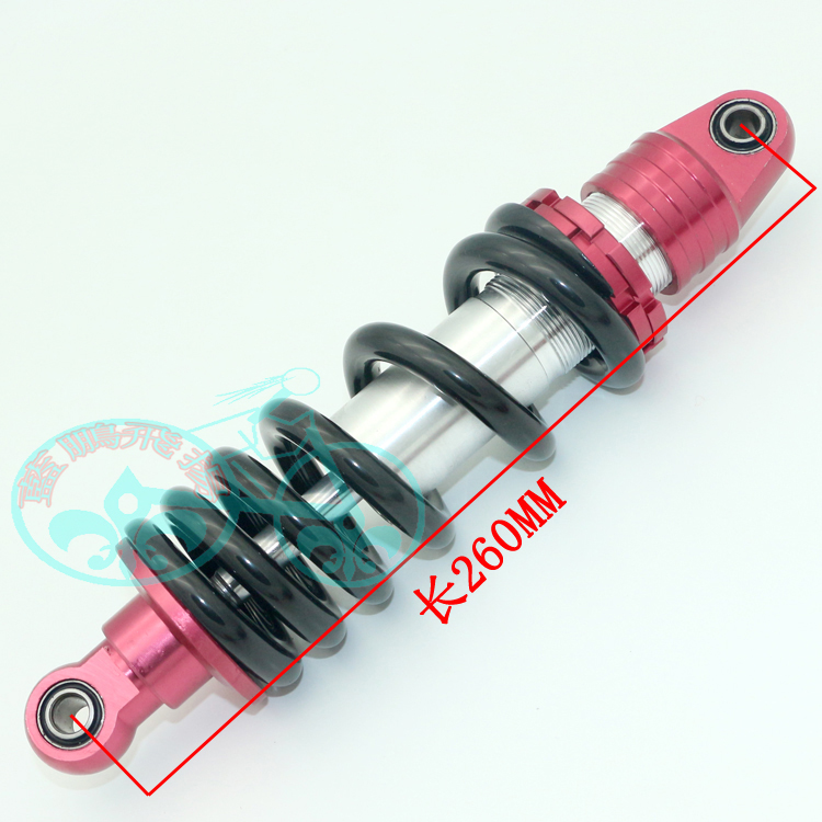 Giảm xóc xe máy off-road Apollo Kawasaki sửa đổi 260mm 280mm nhôm phía sau giảm táo bạo giảm xóc sau phuộc nhún sau xe future neo