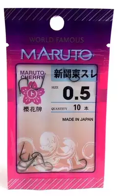 Soil and fat rich cherry blossoms series original imported fish hooks New Kanto (no barbs) 0 1-No. 4 fish hooks
