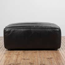 Nordic sofa stool leather Home shoe stool square sofa stool door entrance shoe stool bedroom bed tail stool