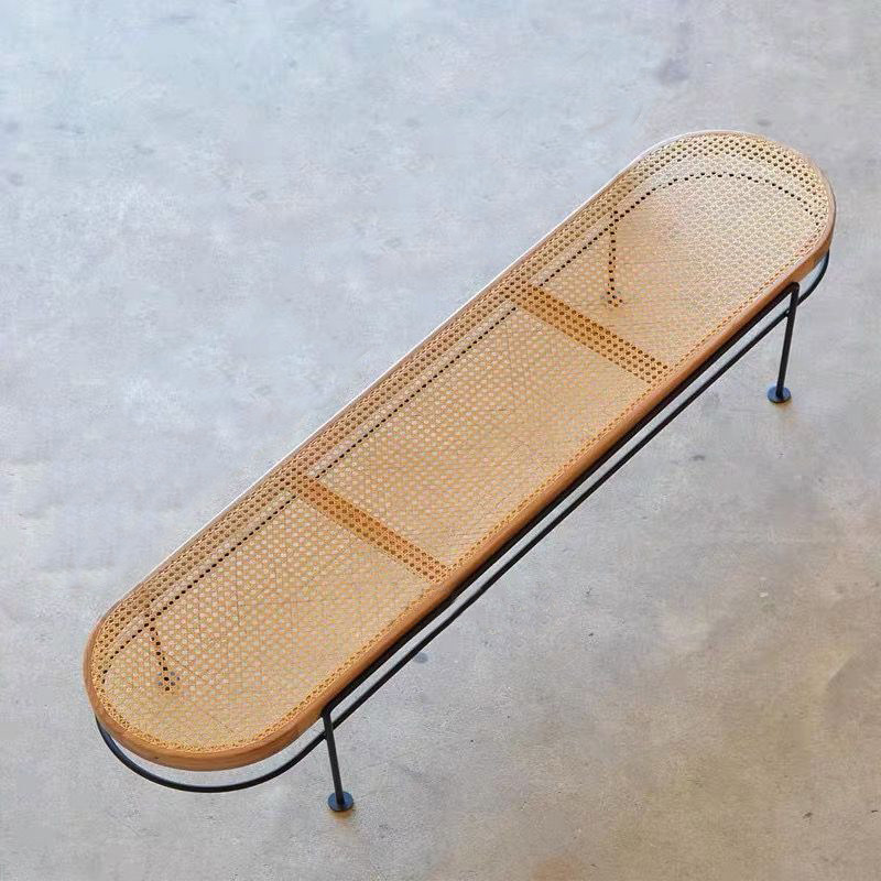 Designer Nordic solid wood choreography folk Palaetro Cloakroom Dining Room Benches Coffee Hall Long Strip Sofa Bed Tailstool