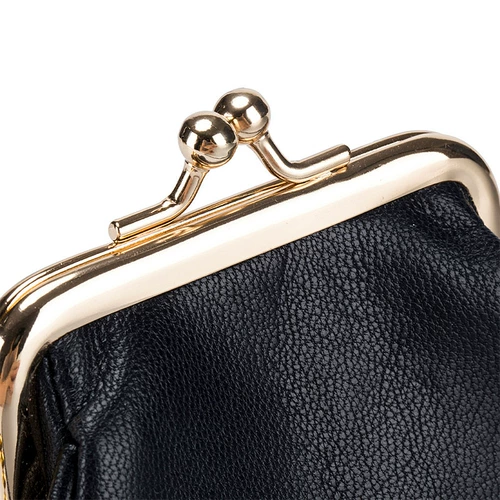 Ретро креативный кошелек, маленькая система хранения ручной работы, монеты, из натуральной кожи