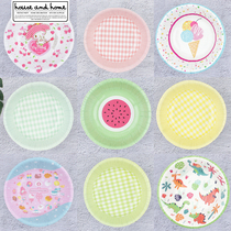 Cartoon disposable paper Bowl picnic baby childrens party paper Bowl dessert table decoration