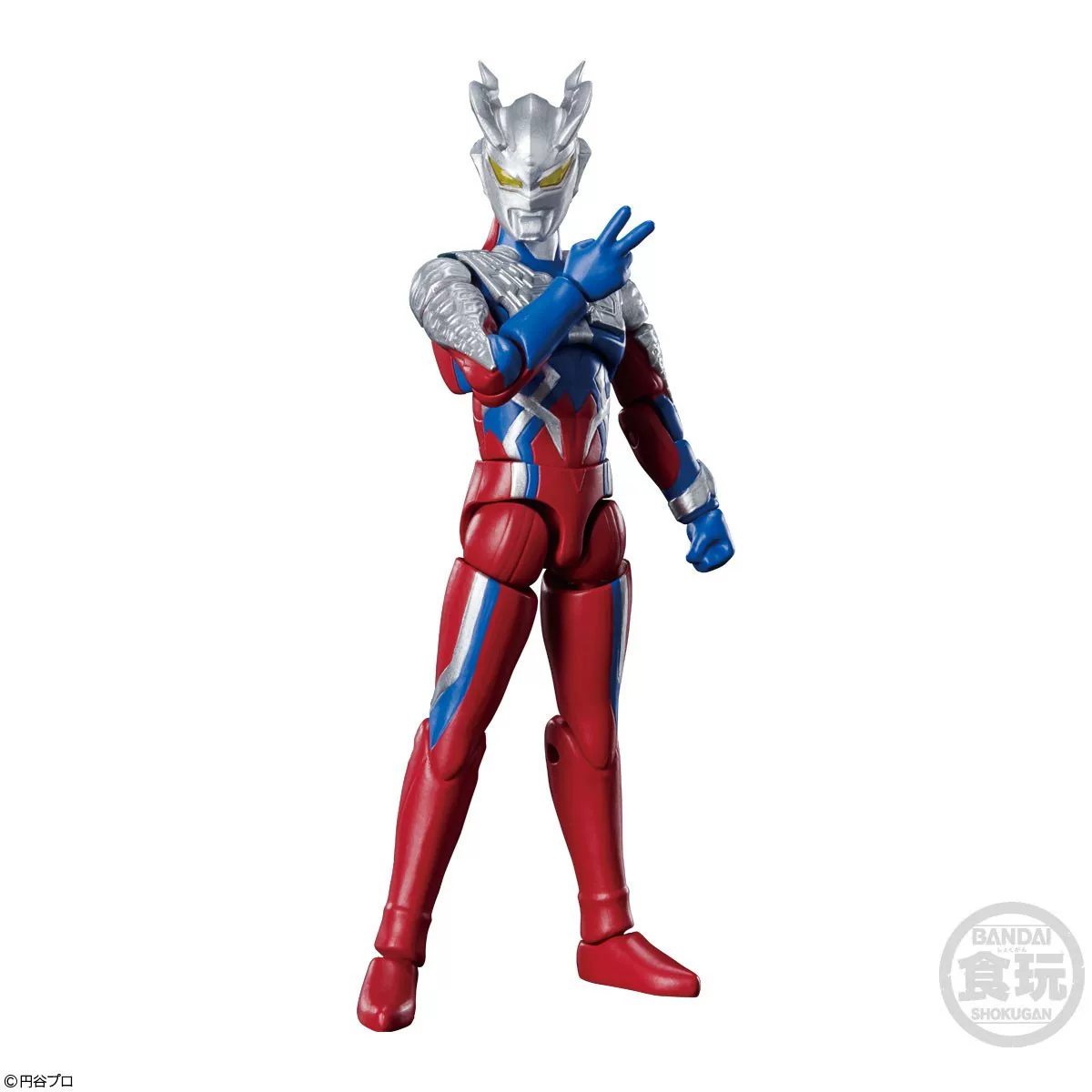 [Spot] Bandai Food Play Box Egg Ultraman Super Powder A 02 Bouncing Siro Practice A Lei Ozeta
