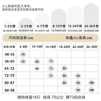 Таблица размеров