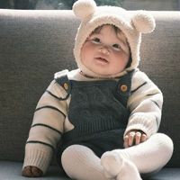 Серая цельная майка