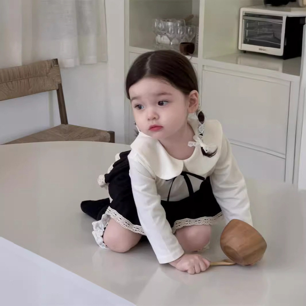 Baby Early Autumn Outfit, Fashionable and Stylish Outdoor Wear, Cool and Trendy Girl's Clothing, Internet Celebrity Baby Super Cute Two-Piece Spring Outfit — 11