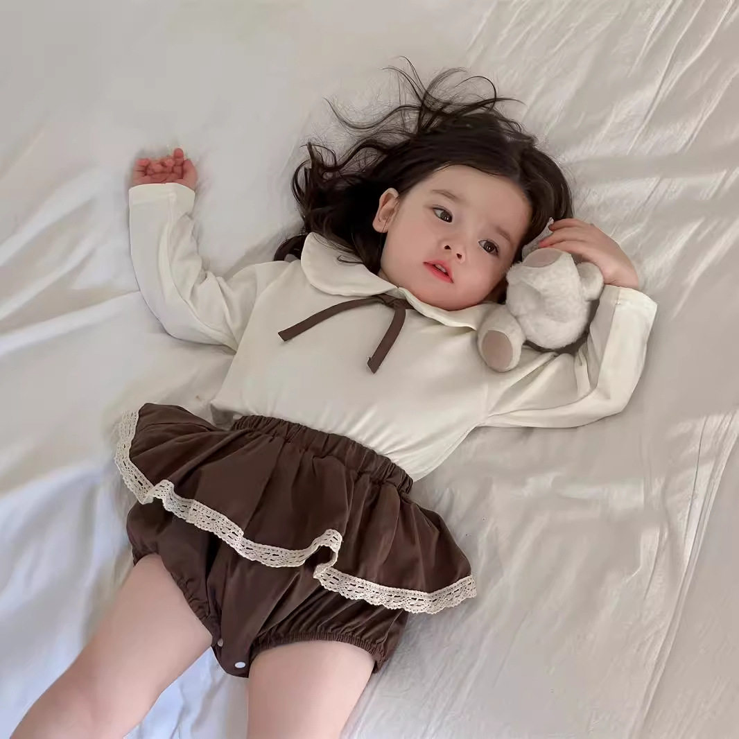 Baby Early Autumn Outfit, Fashionable and Stylish Outdoor Wear, Cool and Trendy Girl's Clothing, Internet Celebrity Baby Super Cute Two-Piece Spring Outfit — 2