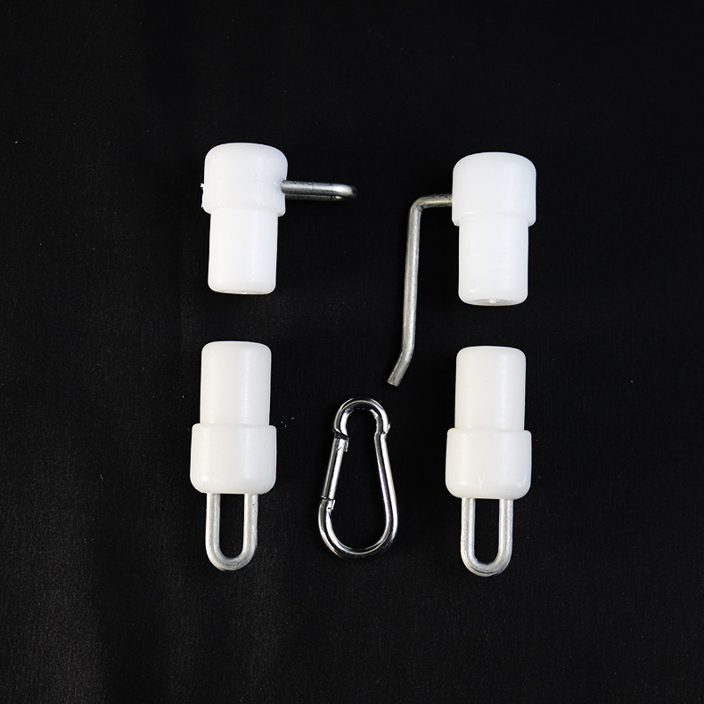 Outdoor Chess Lever Accessories Hanging Rod Plastic Head Choke Plug Single Lever Sleeve Female buckle plastic piece Applicable 22mm round tube
