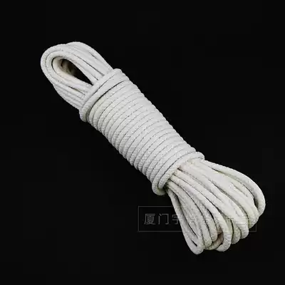 Outdoor chess pole flag raising anti-corrosion rope 6mm8mm hand-pulled high temperature and fireproof flag rope hand-pulled red flag rope wax rope