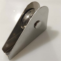 Outdoor flagpole accessories External hand rope pulley Roller handle Triangle four corners 304 pulley rocker