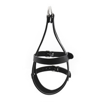 sm torture tools adult products female sex leather pullover forced female slave bondage toys bundled head sex tools