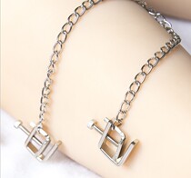 sm torture tool stainless steel breast clip Yin clip clitoris female compulsory male Mimi clip adjustable male nipples penalty