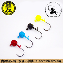 Luyanet Hook Bass not tumbler lead head hook fishing group 1 6 2 3 4 8 5 8 gr Afen Come Luya