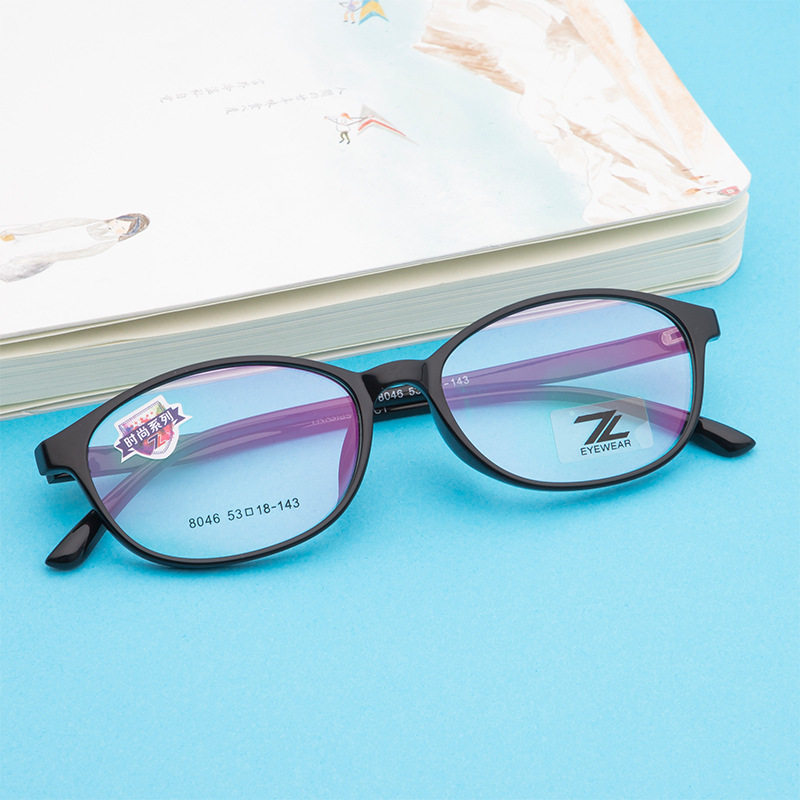 Jagger TL8046 near view eye mirror woman round face ultra light glasses frame myopia small frame height number of frames female tide