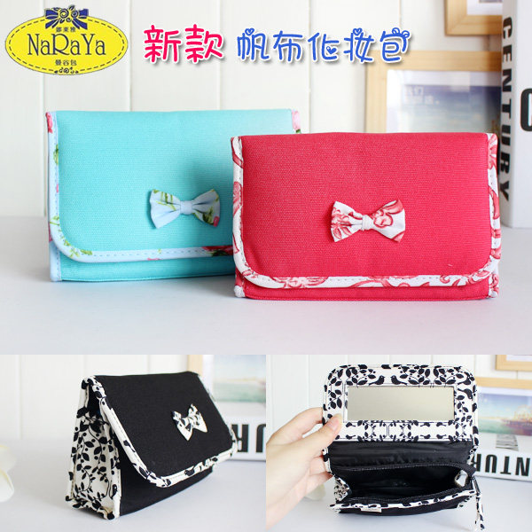 (Clearance Special) Thailand Bangkok Bag Naraya Canvas Cosmetic Bag Thick NCNC-60L