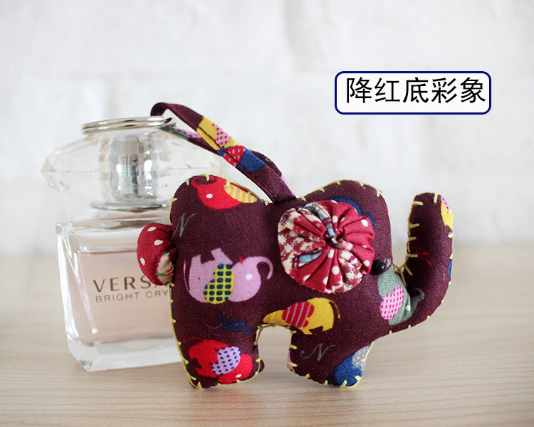Tháng Mười Mới Authentic Bangkok Bangkok nantita Voi dễ thương Keychain Baby Baby Mặt dây chuyền Quà tặng ví nam da thật