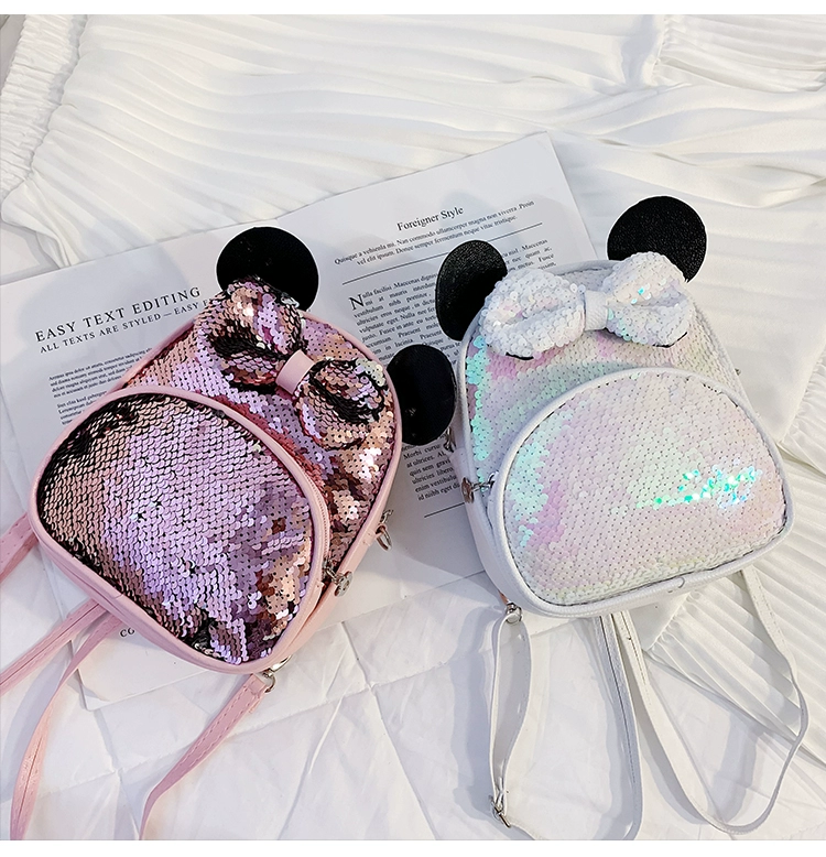 Dễ thương túi xách thời trang công chúa Messenger túi bé gái ba lô cô gái xách tay ví tiền làm đẹp bùng nổ - Túi bé / Ba lô / Hành lý
