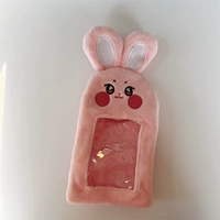 Визитница Park Xinghua розового цвета с кроликом