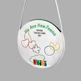 Новая сумка для джинсов Корейскую женскую группу концерт ковбойской девушки вокруг маленькой круглой сумочки для печати мешков