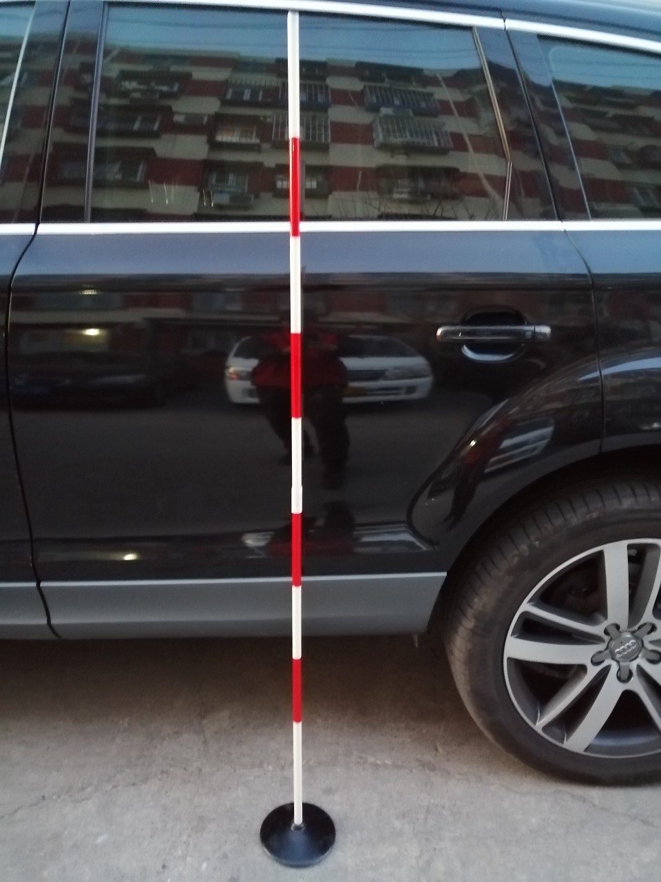 Cast Iron Base Practice Car Rod Reversing Pile Rod Basketball Around Pole Football Sign Serpentine Running Back Running Rod Training Rod