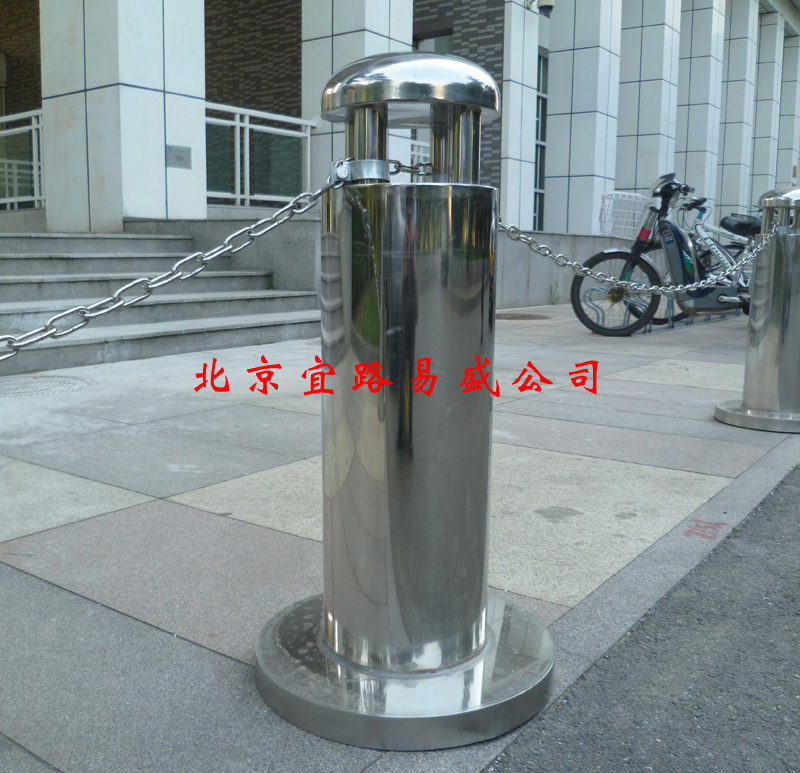 Manufacturer Stainless Steel Road Cone Isolation Mound Parking Garage Caution Lane Post Road Pile Roadblock Ice Cream Bucket Hotel Supplies