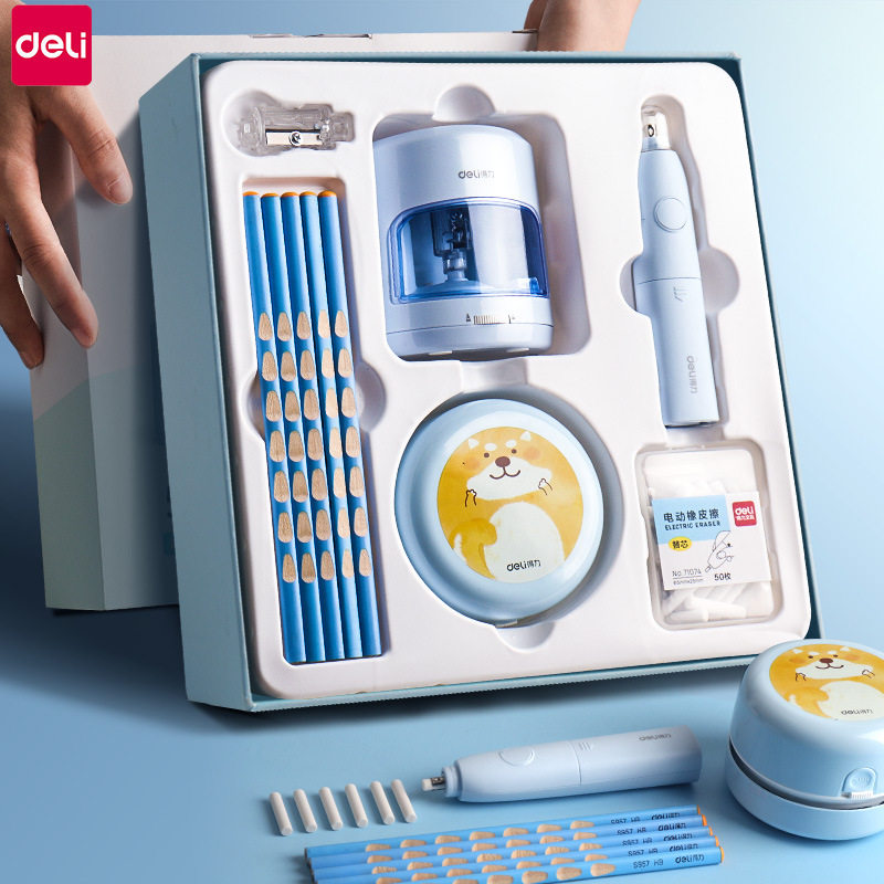 Efforts 33303 electric stationery package children New Year gift wholesale gift school prize learning supplies